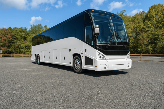 Charter Bus Rental Springfield 56 Passenger Charter Bus