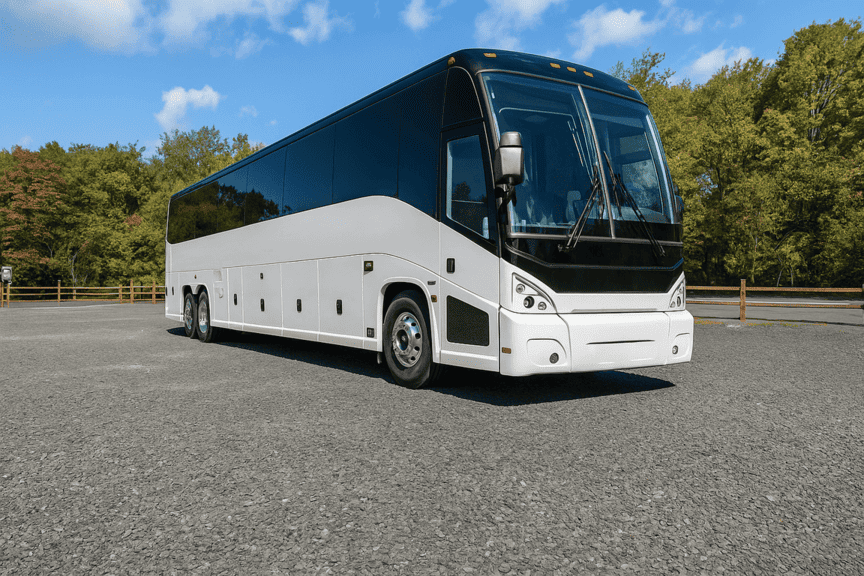 picture of Charter Bus Rental Springfield coach bus